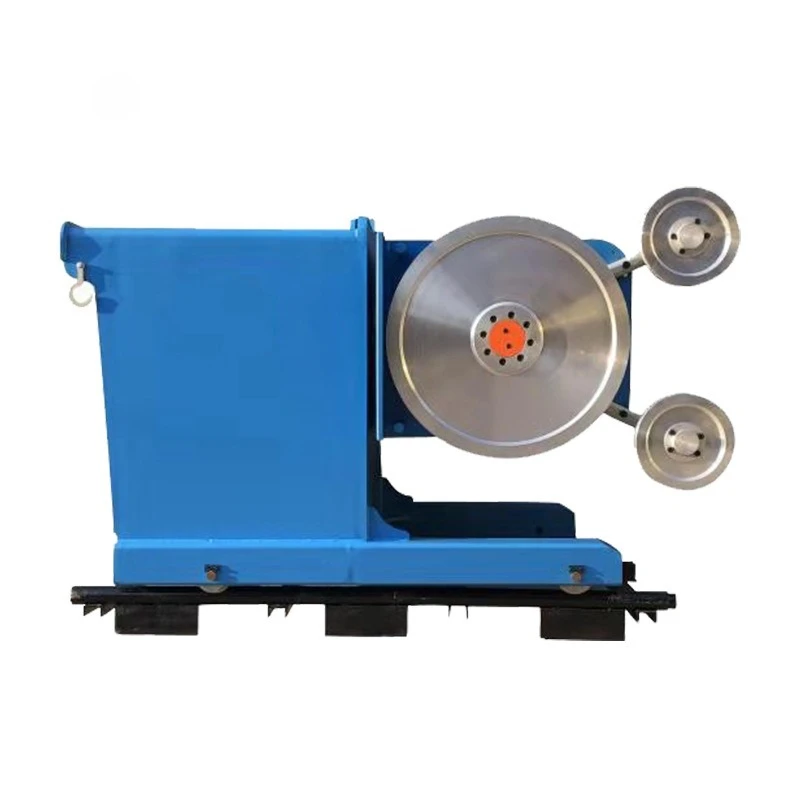 High Performance Oil Flow Rate 30-80L/min Diamond Wire Saw Machine For Concrete Wire Saw Equipment