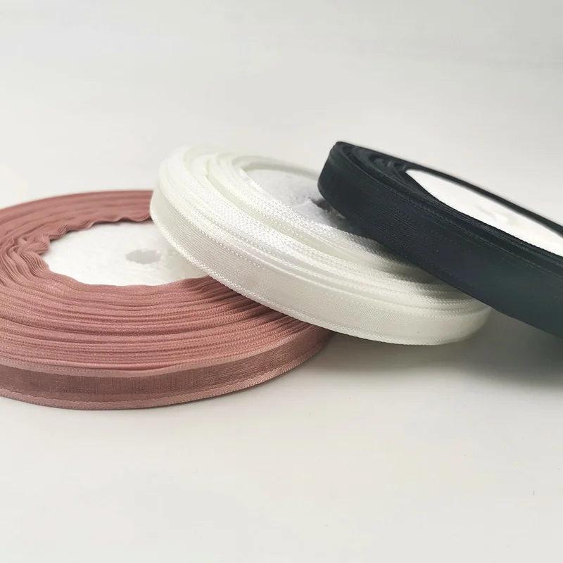 (50 Yards/Rolle) 3/8'' (10 mm) Breitseite Organzabänder Großhandel Geschenkverpackung Dekoration Handgefertigtes DIY-Band – Detail 4