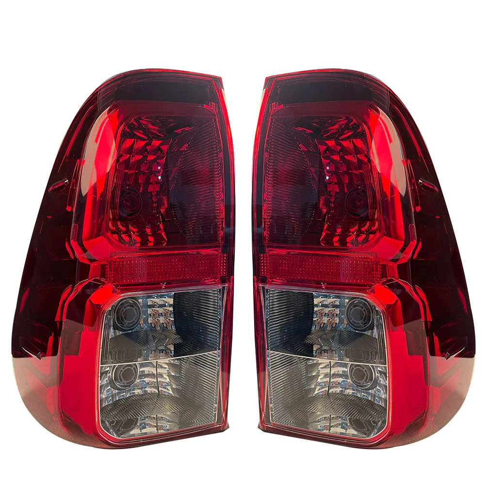 2PCS Taillight For Toyota Hilux Vigo Pickup Modified 2015 to 2020 Tail Lamp Left and Right