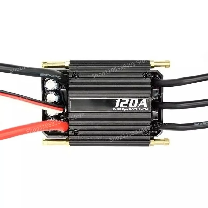 For Ship Model ESC 50A 70A 90A 120A 150A Water-cooled Brushless Waterproof Two-way Speed Regulation