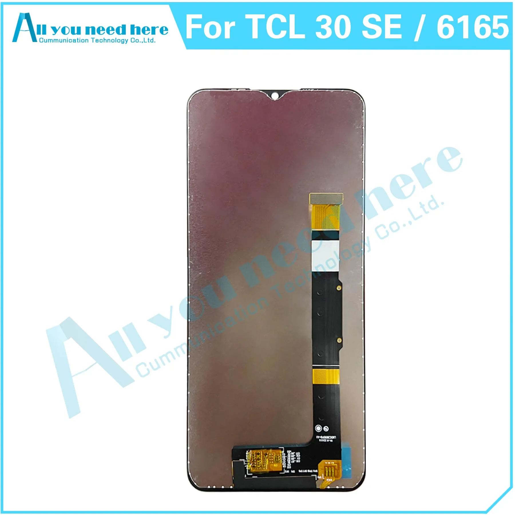 For TCL 30 SE 30SE 6165 6165H 6165A 6165S LCD Display Touch Screen Digitizer Assembly Repair Parts Replacement