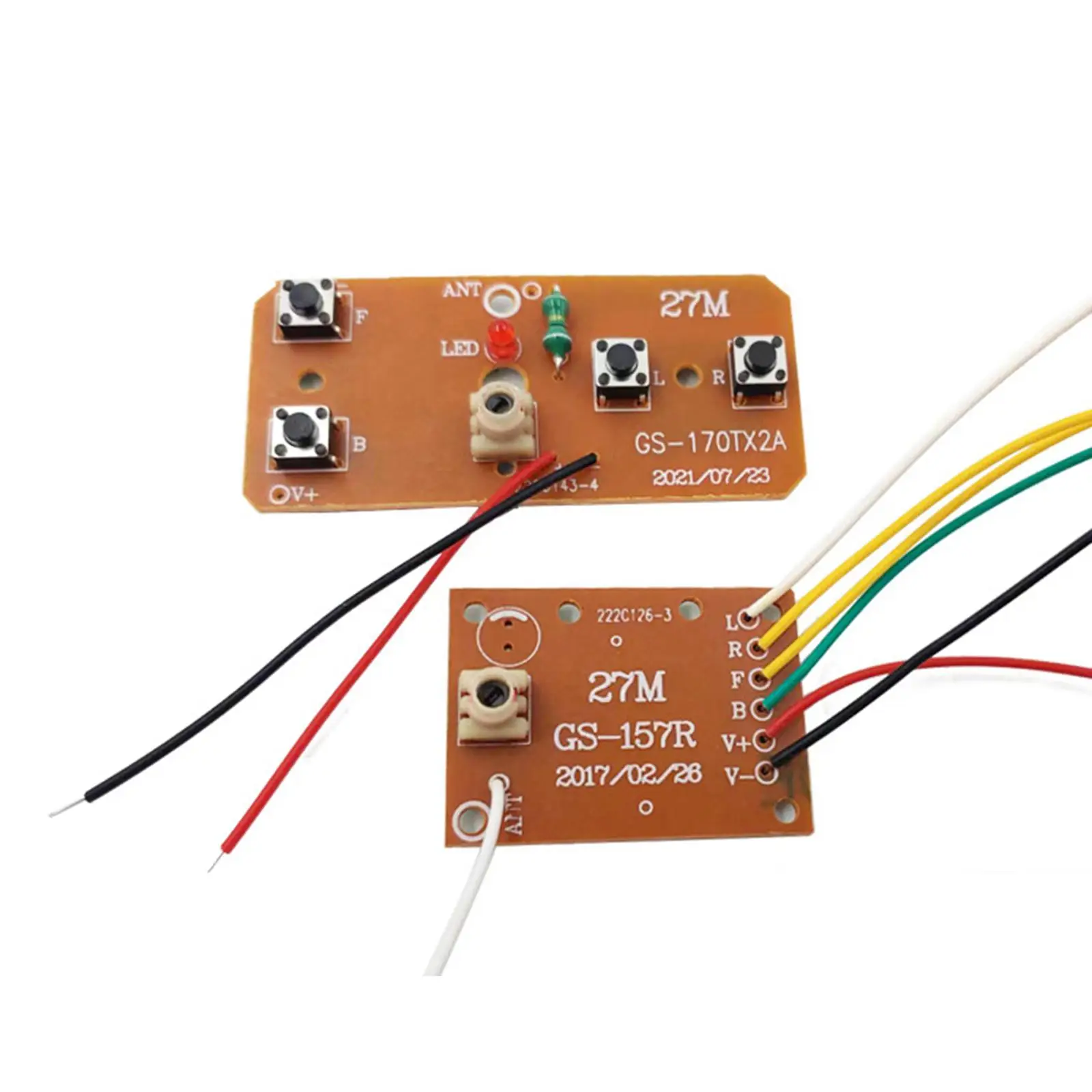 Electric RC Circuit Board 4 Channel Remote Control Receiver for Climbing Car Accessories
