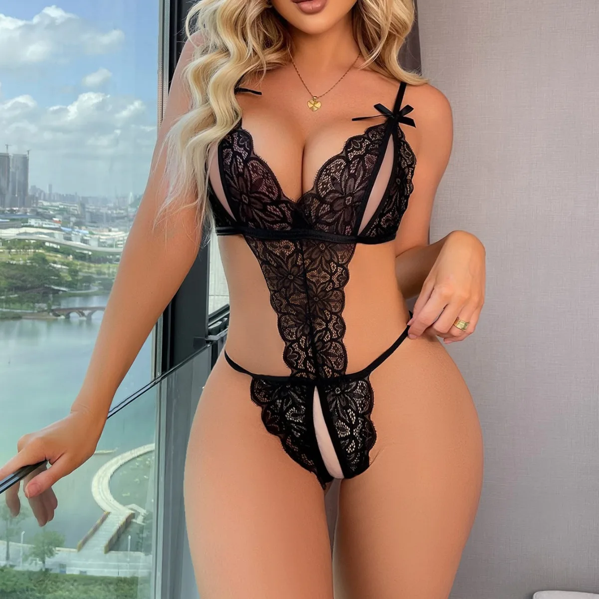 

Эротическое нижнее белье, пижамы с открытой спиной, комбинезоны для взрослых, сексуальное искушение, униформа, костюм с высокой талией, нижнее белье, сексуальное косплей, сексуальное