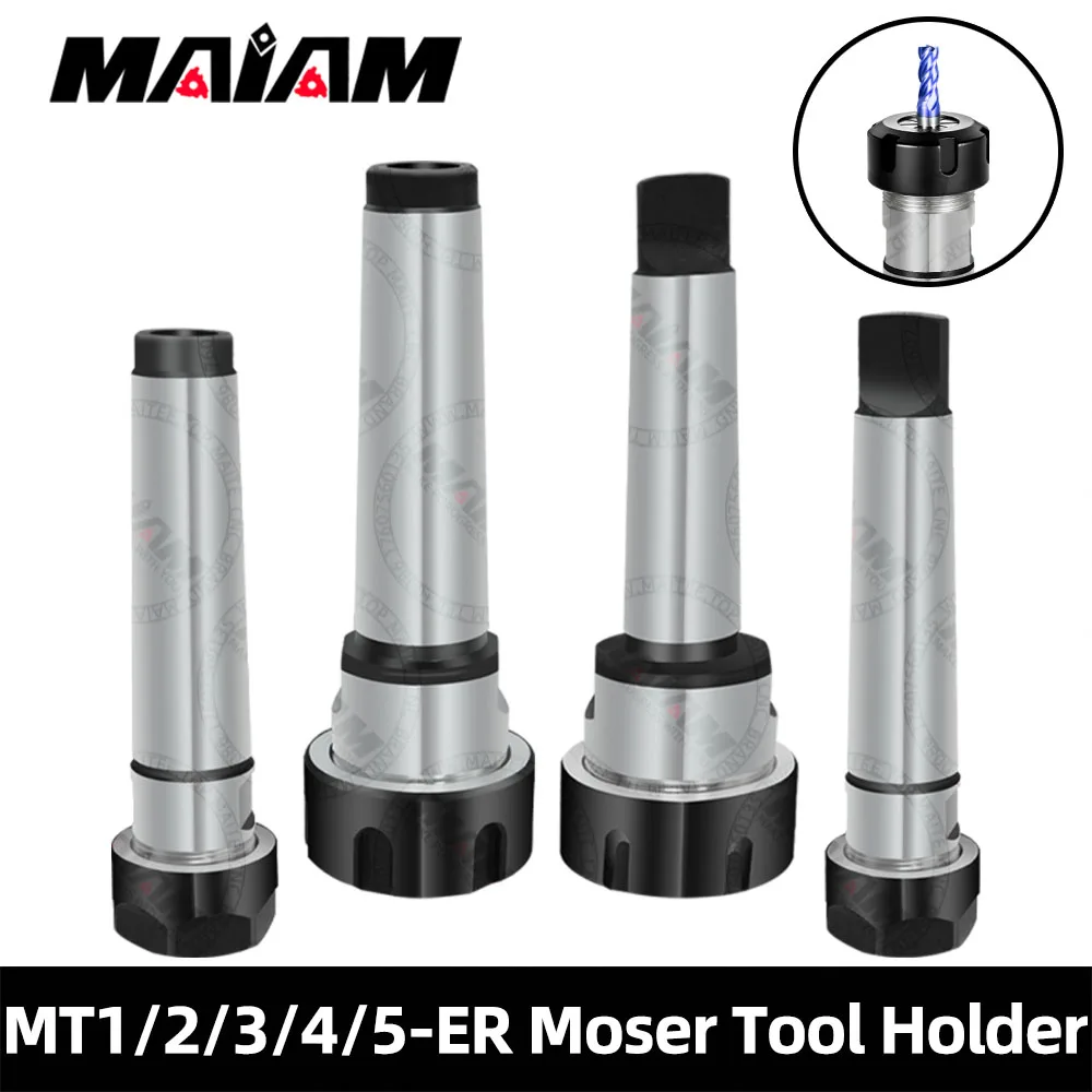 

MT1 MT2 MT3 MT4 MT5 ER11 ER16 ER20 ER25 ER32 ER40 Tool Holder CNC Morse Tools Holder For ER Collet Chuck Nuts Wrench Accessories