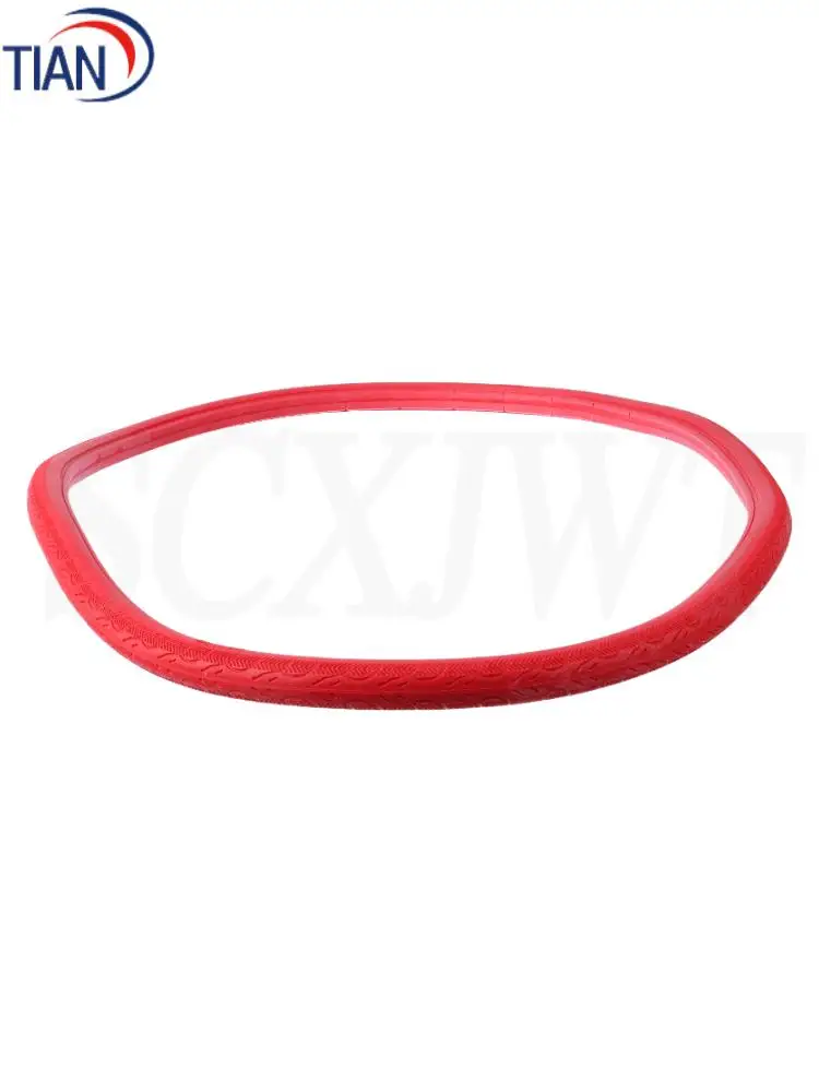 24 بوصة 24X1 3/8 إطار غير قابل للنفخ خالي من الإطارات الصلبة ملحقات العجلات الخلفية للكرسي المتحرك اليدوي