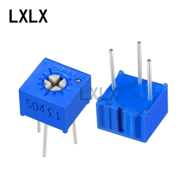 20PCS 3362P 103 10k Top-adjustable Single-turn Potentiometer 1K 2K 5K 50K100K 200K 500K 1M