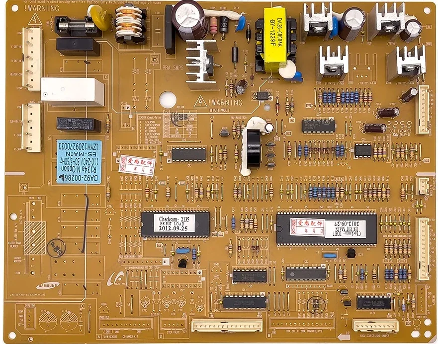 New For Samsung Refrigerator Control Board DA92-00286D Fridge Motherboard Freezer Parts