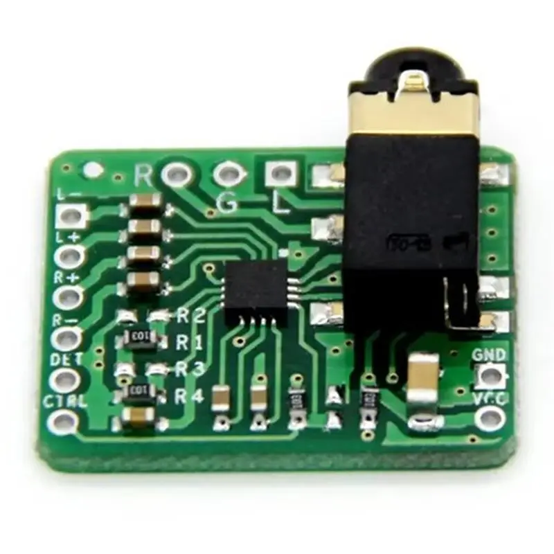 A33T-5Pcs HIFI AMP TPA6132 Stereo Headphone Amplifier Board Differential-Balanced 2.3-5.5V
