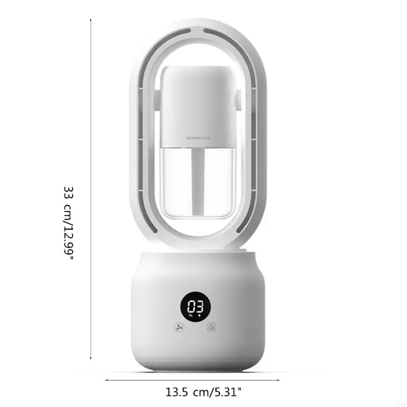 L8RE محمولة مكيفات الهواء الصغيرة مروحة الطاولة المحمولة مع 3 سرعات الرياح مكيف الهواء الشخصي لمكتب غرفة المنزل