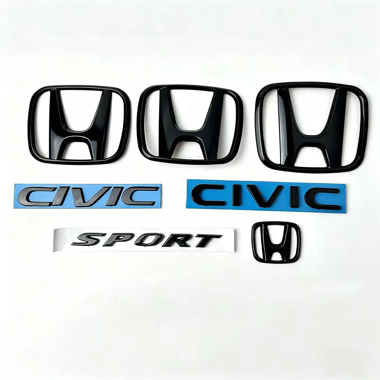 ملحقات ملصق الشعار الأمامي والخلفي للسيارة Honda Civic FIT Accord Prelude CRV 5th Mugen CRZ CRX Jazz HRV Pilot Odyssey Elys #2