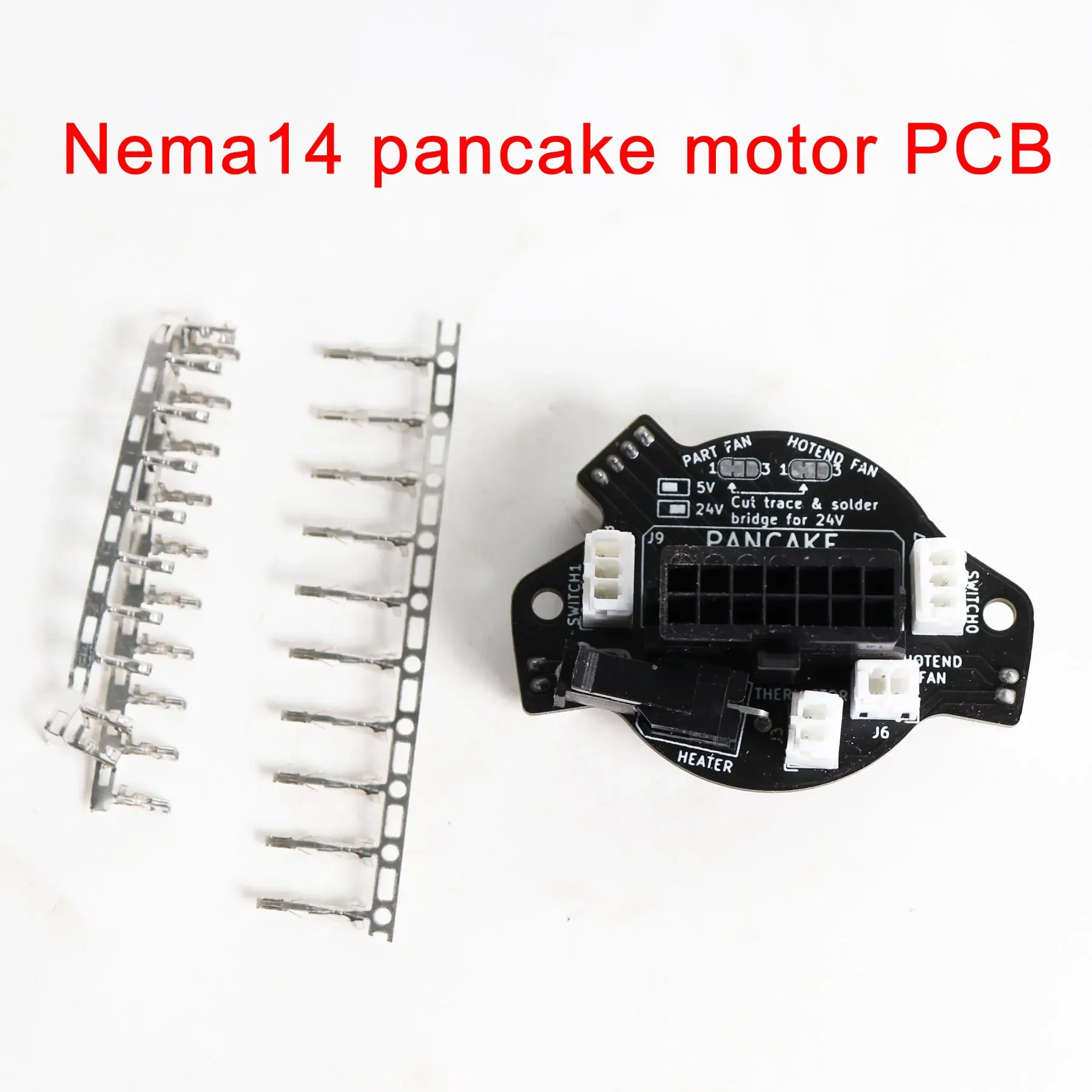 

Blurolls V0.1 Voron 0.1 NEMA14 Pancake Motor PCB Mini AB Board Hot End Quick Replacement Sherpa Libra Mini Extruder