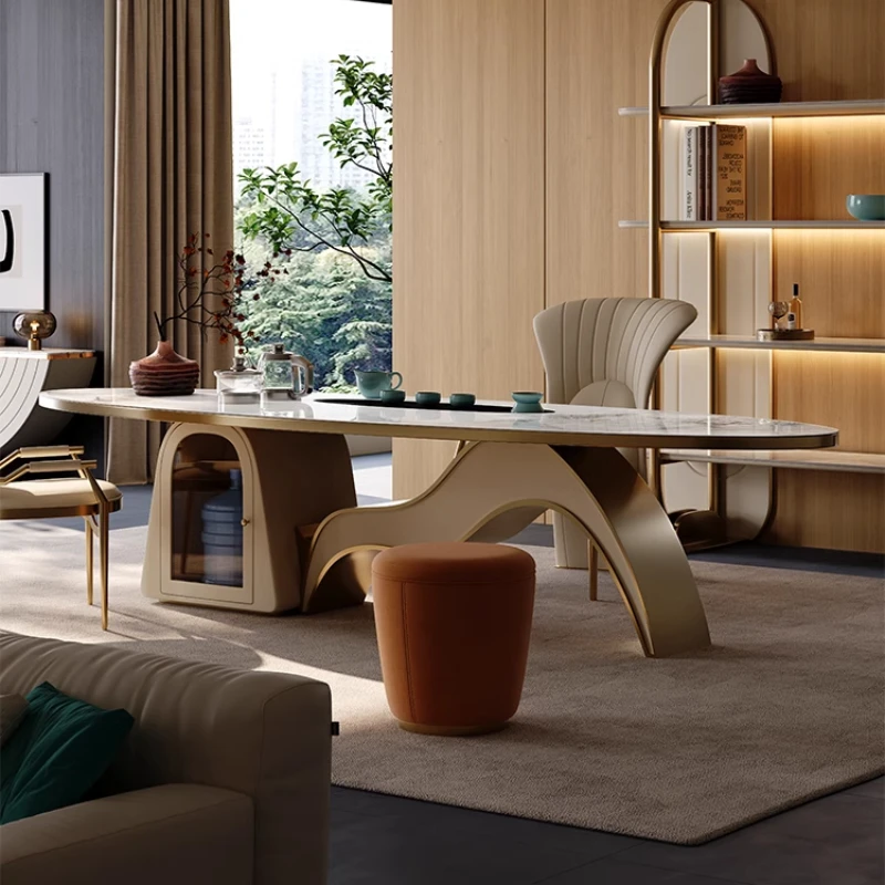 

Unusual Quality Dining Table Design Light Luxury Nordic Salon Luxury Table Chairs Modern Serving New In Table A Manger Furniture