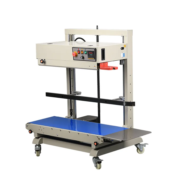 

1200, небольшая непрерывная автоматическая машина для запечатывания пищевых продуктов в пакетах для пищевых продуктов, пластиковая пленка