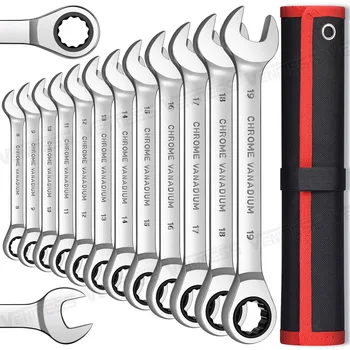 72-Tooth Ratchet Wrench Set 1
