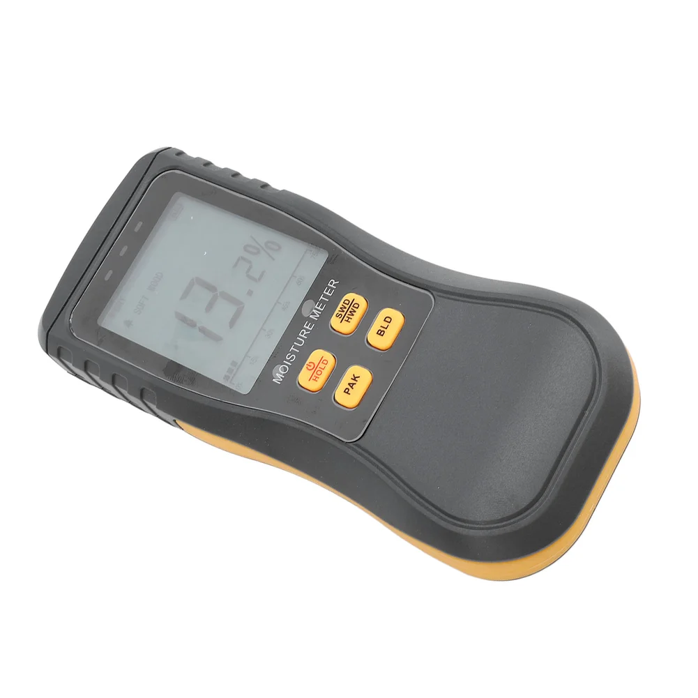 HY16C Moisture Meter with Four Selectable Modes for Different Materials Including Plastic and Building Compounds