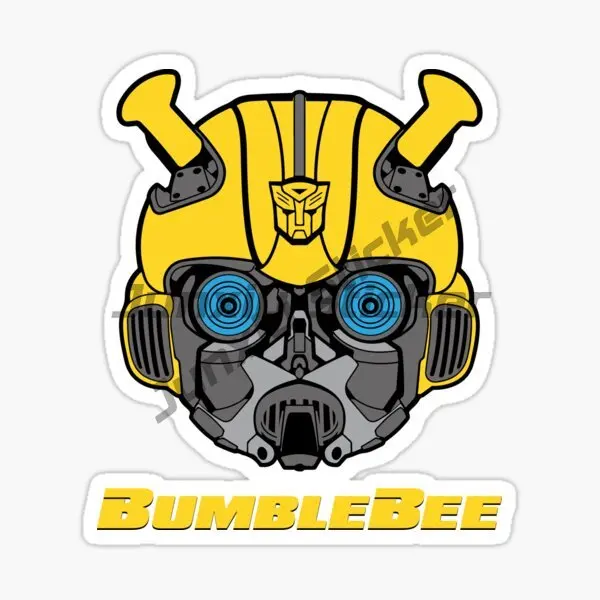 Transformers Bumblebee Optimus Decepticon Catoon adesivo creativo Laptop moto auto camion casco finestra Racing Camper decalcomania