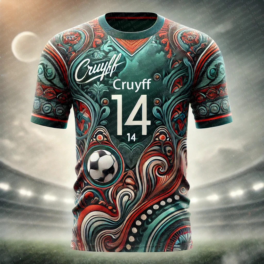 Summer Commemorative Edition Men\'s Football Shirt T-shirt Daily Match Breathable Sweat wicking Quick drying Training Clothes