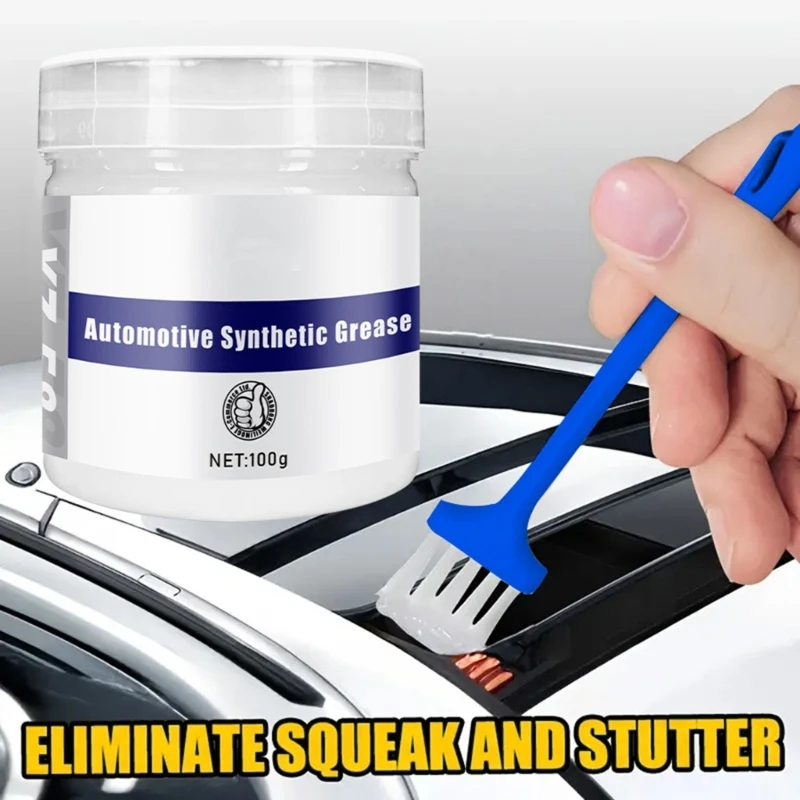  Long Lasting Vehicle Sunroof Track Lubricants Prevents Noise And Friction 100g