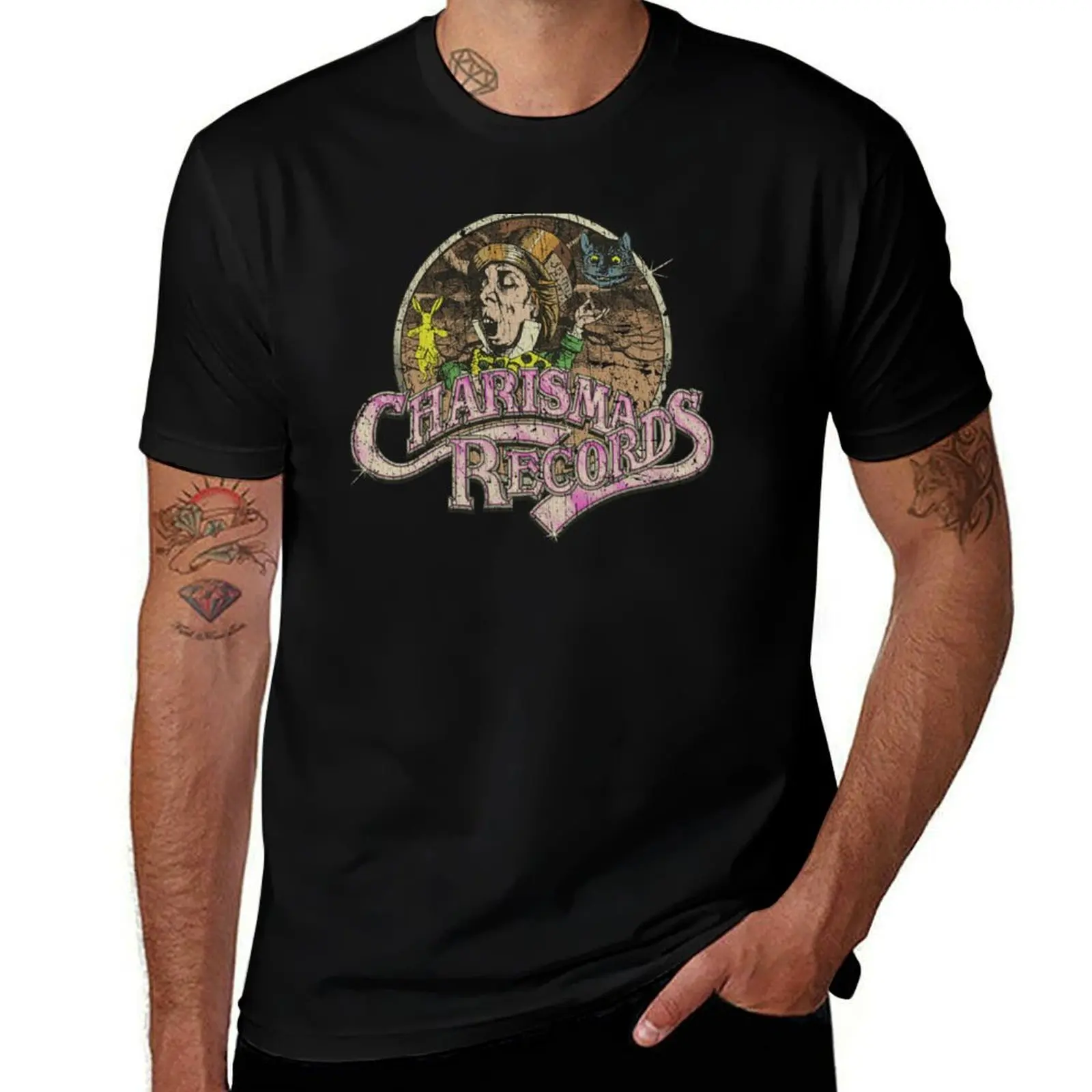 

Charisma Records 1969 T-Shirt cotton t shirts high quality man t shirts for men