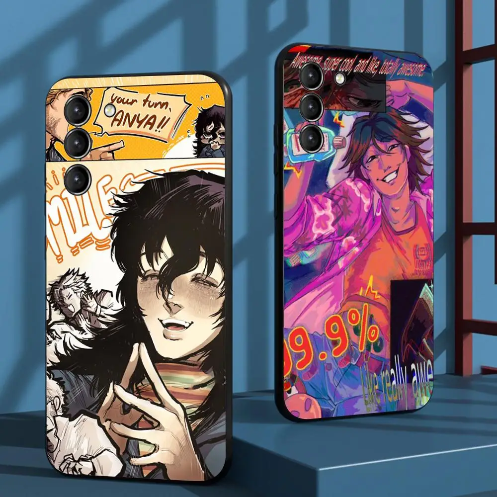 Чехол для телефона с изображением игры для полоскания рта для Samsung Galaxy S25 S24 S23 S22 S21 S20 Plus Ultra Note20, мягкий черный