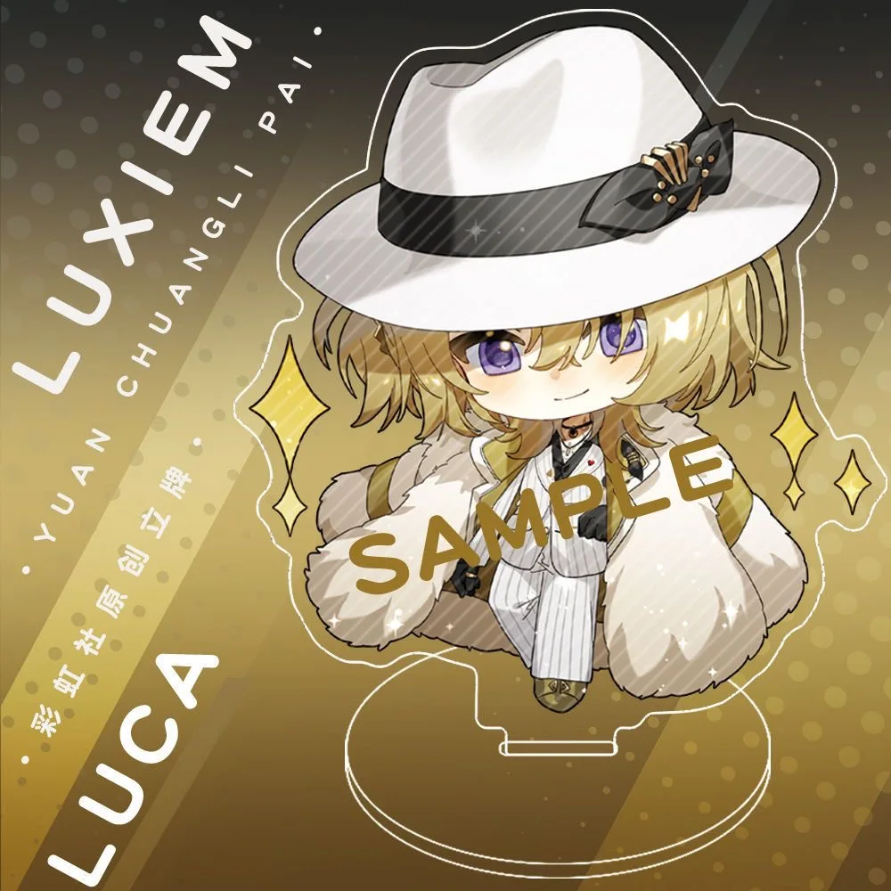 Luxiem Радужная этикетка, дисплей mysta vox luca, квадратическая анимация, периферийные устройства