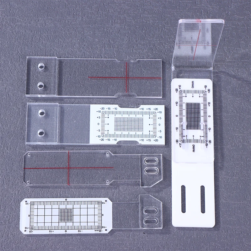 투명 아크릴 균열 게이지 모니터 정확한 균열 모니터링 기록 도구 벽 균열 모니터링을위한 균열 측정기