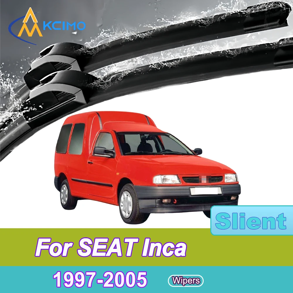 

Silent Beam Wiper Blades For SEAT Inca 9K 1997-2005 Noise-Free Windshield Wipers High-Performance