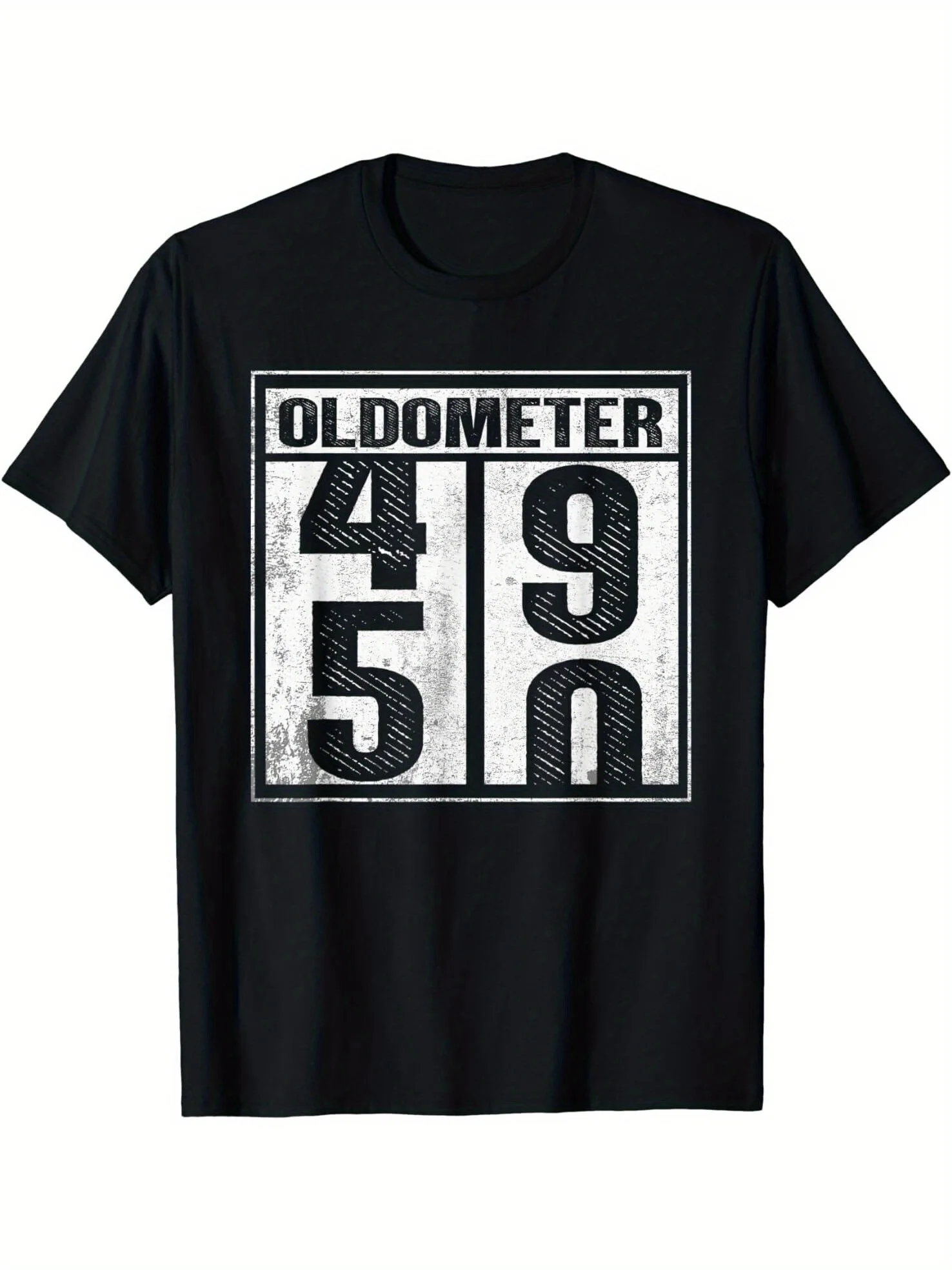

"Oldometer" T-Shirt for Men & Women – Unisex Cotton Tee, Casual Short Sleeve,Perfect Gift for Him or Her, Birthday Gift