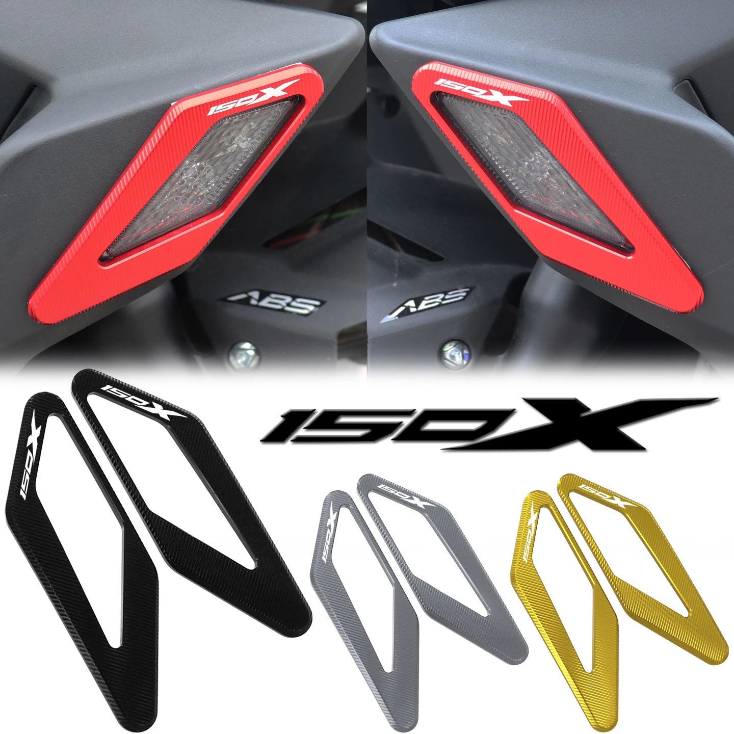 For Zontes 150X 150V 175X 175V Motorcyle Accessories Front Turn Signal Light Protection Shield Guard Cover