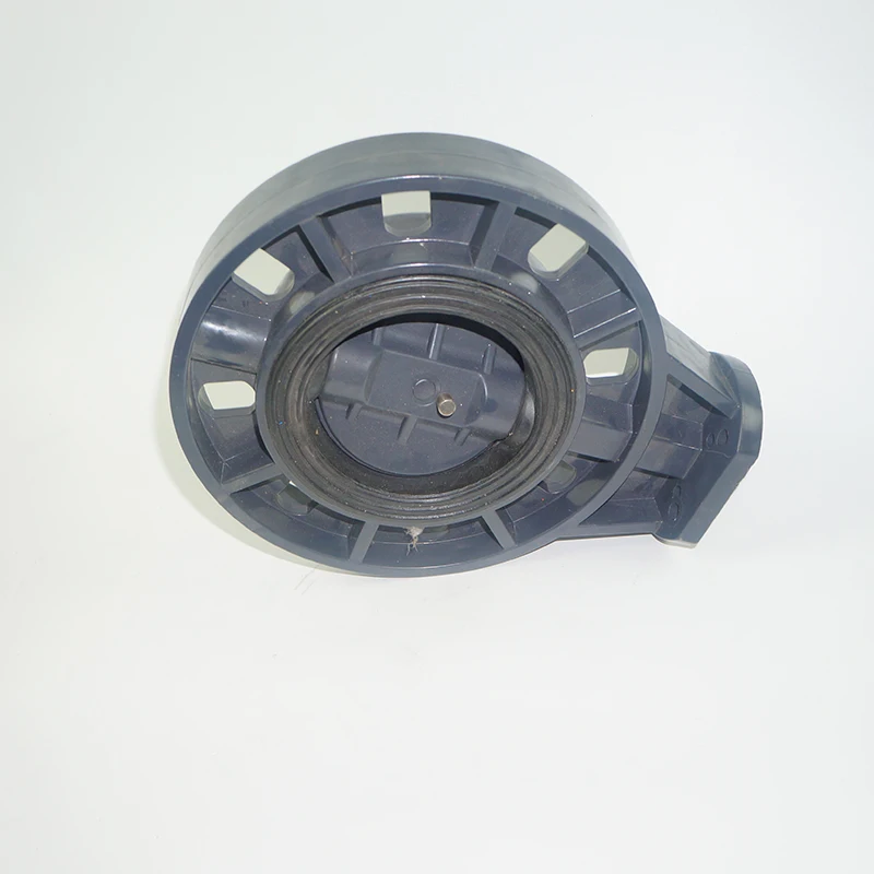 Valvola a farfalla motorizzata in plastica PVC da 24 V CC DN80 Valvola elettrica in plastica da 3 pollici On Off