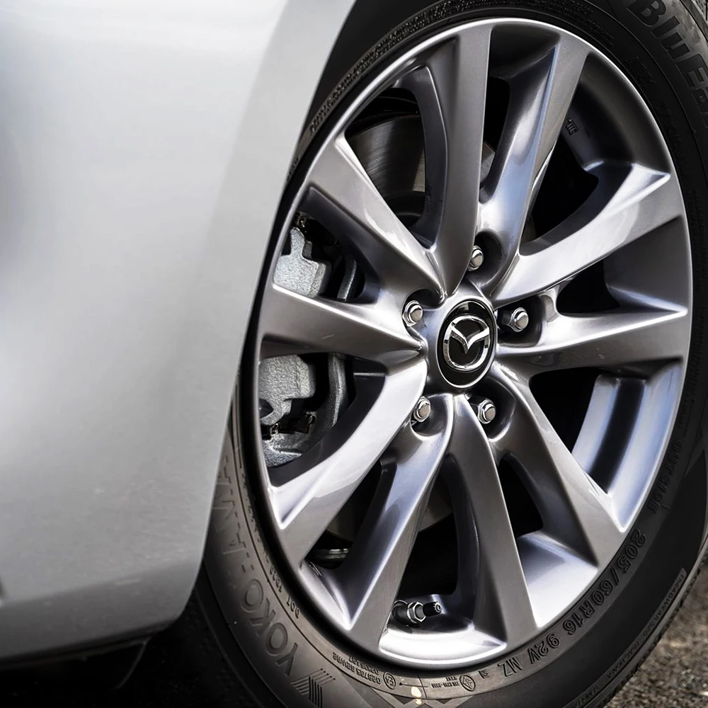 4PCS 56mm Car Original Wheel Center Covers Hub Caps Tire Decoration Accessories Mazda 2 3 5 6 7 Axela Atenza Speed 6 MS Demio