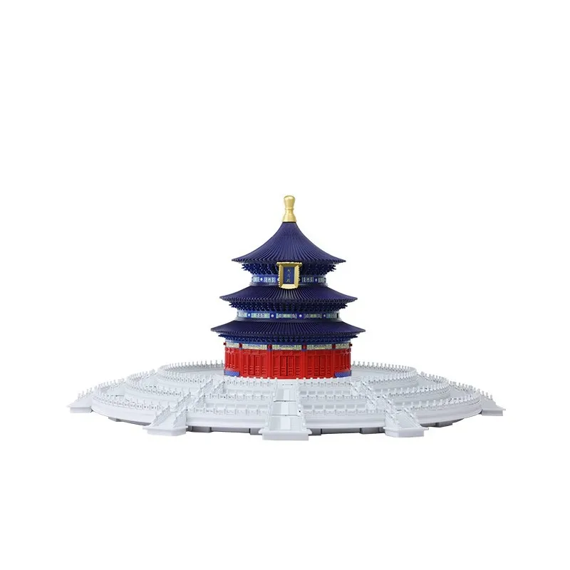 

Bucket and tenon structure building block ancient building high assembly