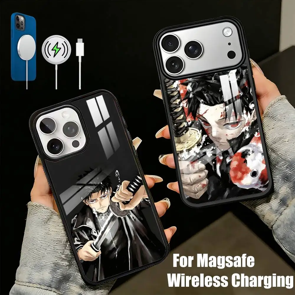 C-Chihiro-oS Manga K-KagurabachiS Phone Case For iPhone17,16,15,14,13 Plus,Pro Max Magnetic For Magsafe Wireless Charging