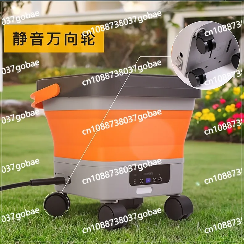 Outdoor Wireless Charging Washing  Portable Foldable Multi-function  Machine High Pressure Water Gun Large Capacity Water Tank