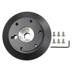Aluminum Car Steering Wheel Short Slim Thin Hub Adapter Boss Kit For Ford Focus Mustang 175H