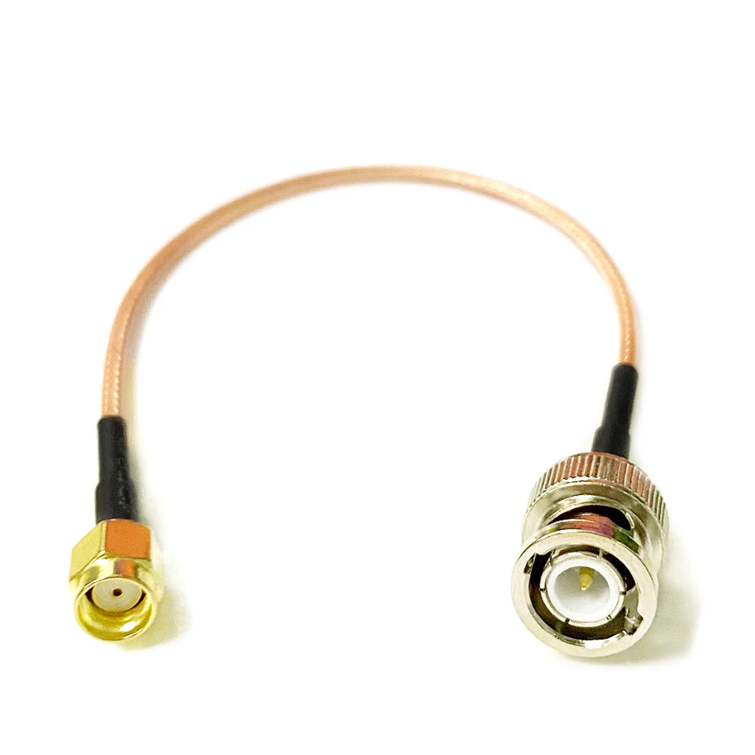 New RP-SMA Plug Inner Hole To BNC Male RG316 Cable 15CM 6inch Adapter for WIFI Antenna