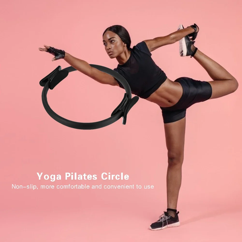 Pilates Circle Yoga Ring Postpartum Pelvic Floor Muscle Training Resistance Elasticity Yoga Ring Circle Fitness Yoga Equipments