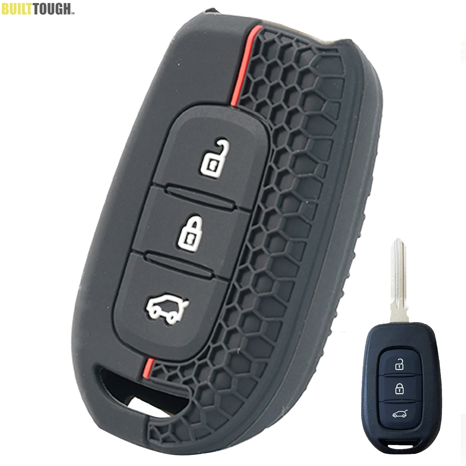 3 Button Car Remote Key Case Cover Shell Protector For Renault Captur Megane Symbol Trafic Fluence Koleos Dacia 2021 2009 2010