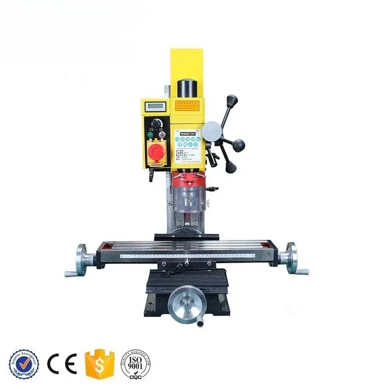 mini metal milling drilling machine variable drill mill machine low noise big torque china milling machinery