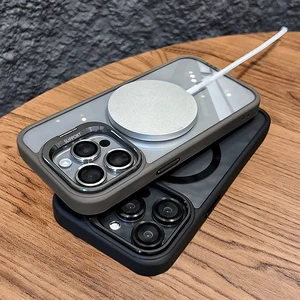 Stoßdichter magnetischer Luxuskoffer Telefon für iPhone 15 16 14 13 12 11 Pro Max für Magsafe Funda 12 Hauptverkäufe Beste Antikoch Charakter -Telefone - №7