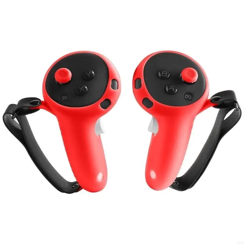31KB Soft Silicone Grip Cover Protections Sleeve Case for Q 3 Virtual Reality Controller Enjoy Long-lasting Gaming