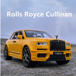 1:20 Rolls Royce Cullinan SUV Alloy Car Model Sound and Light Simulation Car Decoration Collection Child Toy Gift