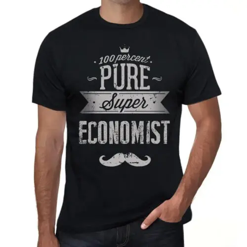 Men's Graphic T-Shirt 100% Pure Super Economist Eco-Friendly Limited Edition