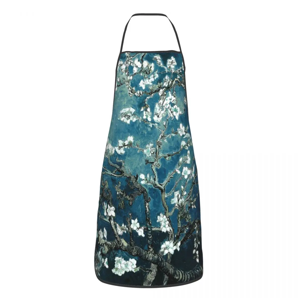 Van Gogh Almond Blossoms grembiule donna uomo Unisex bavaglino fiori pittura cucina cucina Tablier cucina Chef giardinaggio