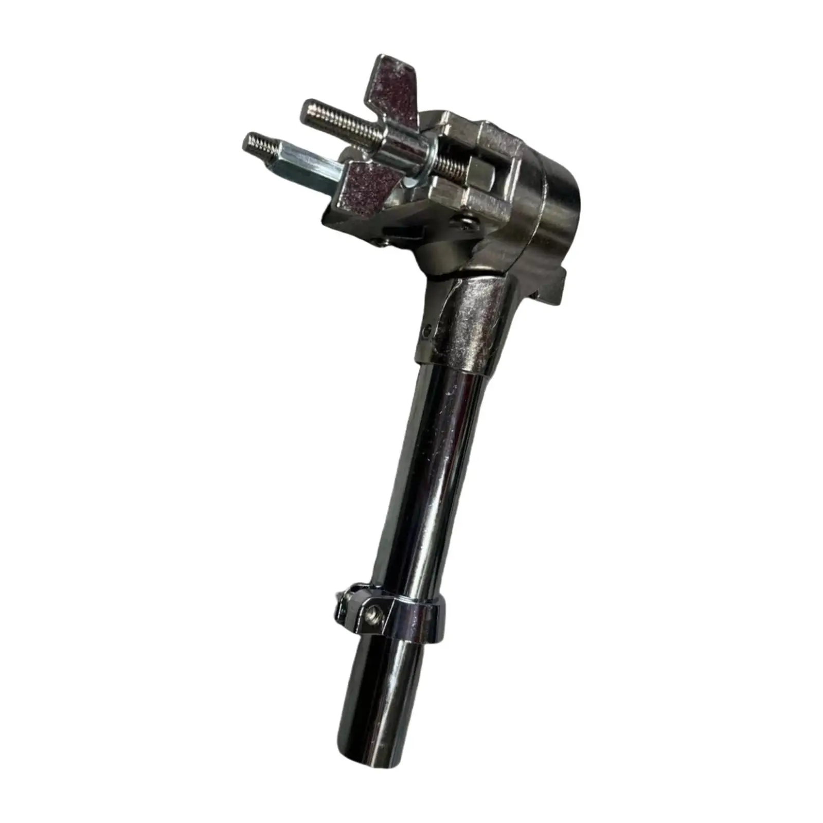 

Cymbal Arm Mounting Clamp Drum Accessories Universal Percussion Instrument Locking Long Pipe Metal Long Tube Drum Clamp Adapter