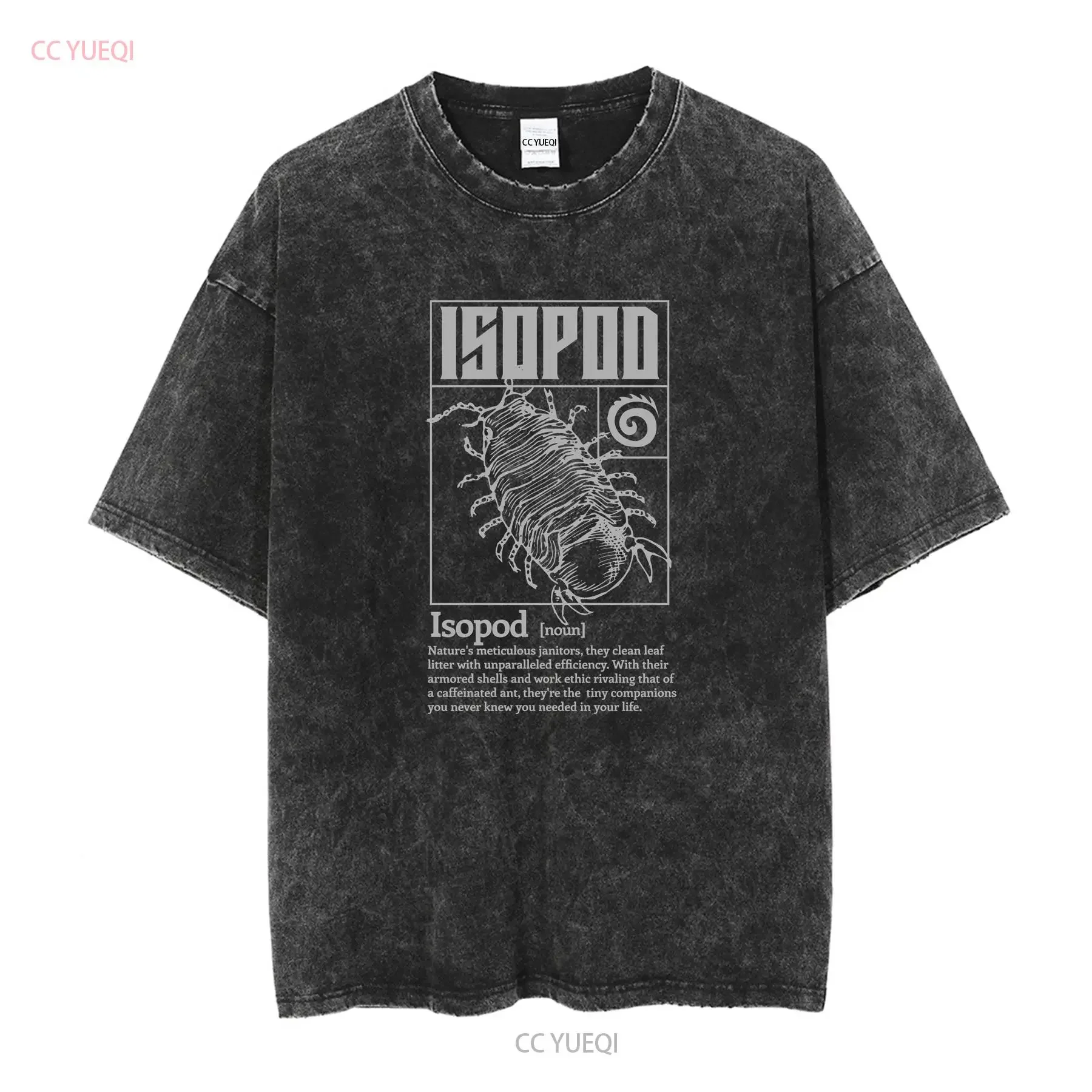 Isopod T Shirt Insect Pill Bug Bugs Lover Funny Weird Crazy Entomology Science Teacher for Dad long or short sleeves vintage