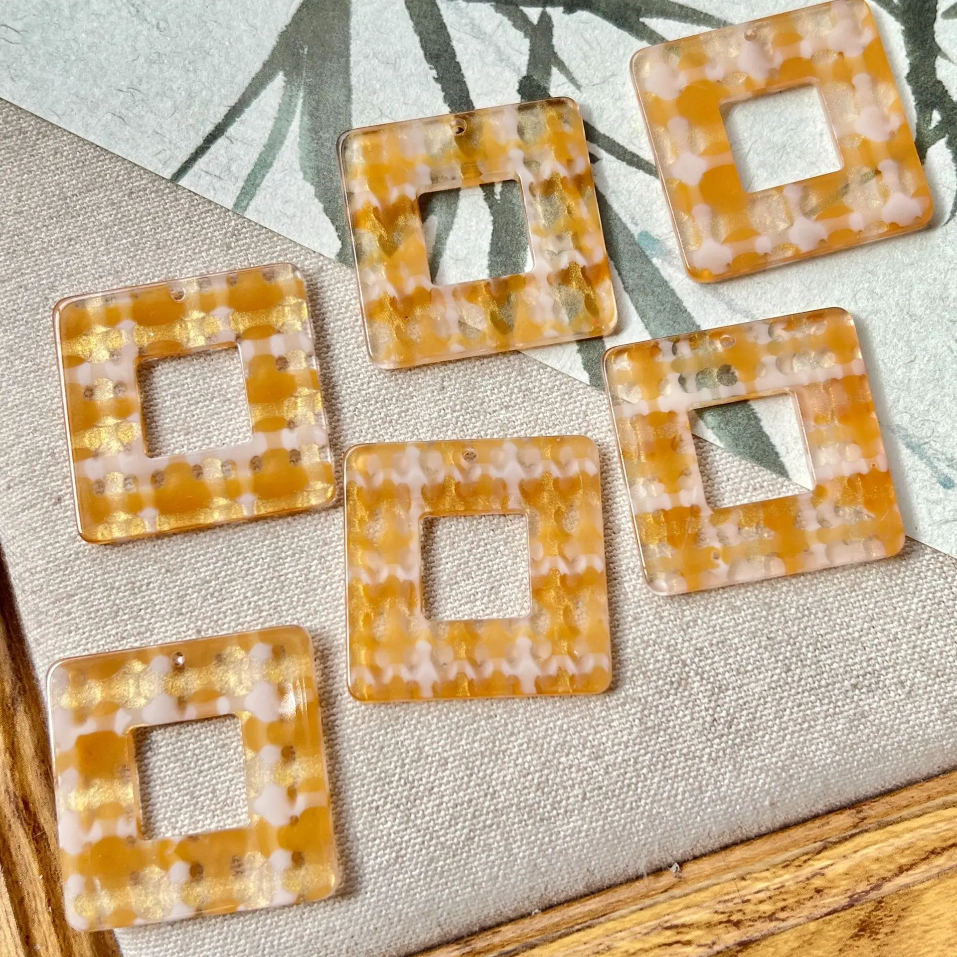 10-pecas-de-pingentes-de-acrilico-vintage-artesanais-quadrados-vazados-conectores-para-colares-e-brincos-componentes-para-fabricacao-de-joias-diy