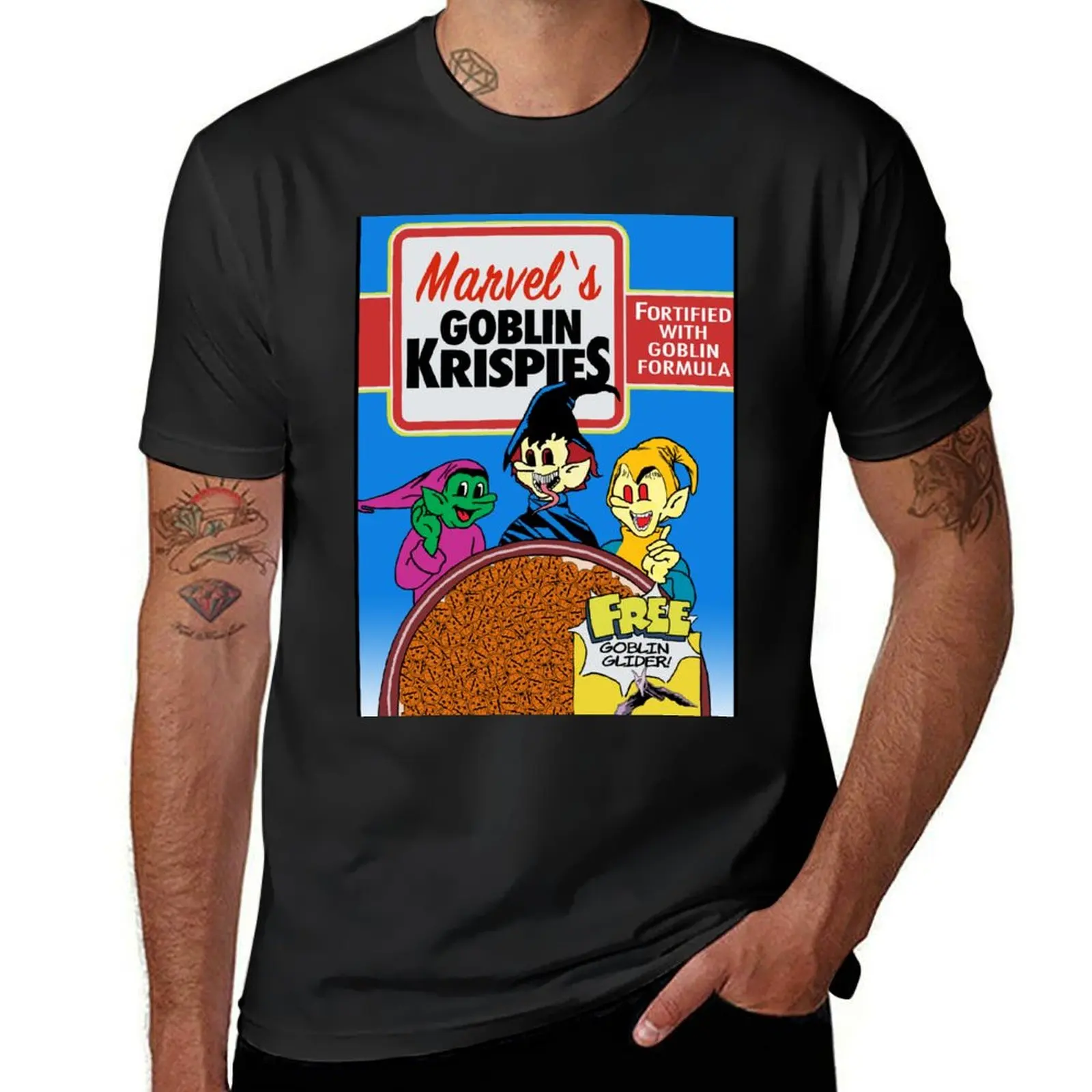 Goblin Krispies T-Shirt Aesthetic clothing tops cute tops slim fit t shirts for men