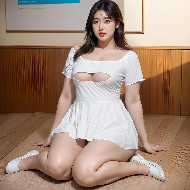 

M-3XL Plus Size Sexy Secretary Uniform Office Lady Lingerie Hollow Chest Off Shoulder Mini Dress Pajamas Night Clubwear Outfits