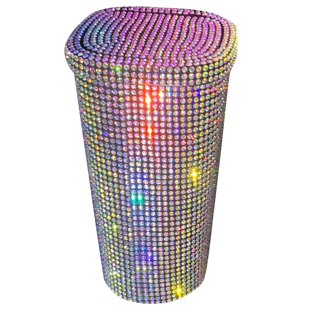 

Trash Can Multi-functional Car Storage Box with Lid Large Capacity Waste Bin Container for Car Desktop Kitchen Bedroom Office